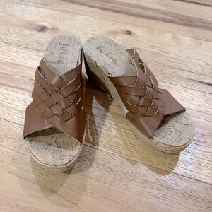 Korks by kork ease wedge sandal size 9
